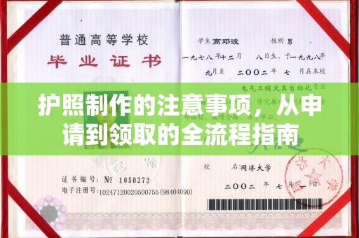 贵德护照制作的注意事项，从申请到领取的全流程指南