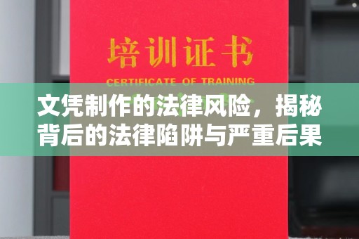 贵德文凭制作的法律风险，揭秘背后的法律陷阱与严重后果